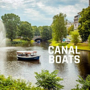 Tickets for canal and river boat tour