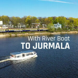 Tickets for boat trips to Jurmala with Elizabete