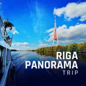 Tickets for Riga panorama boat tour