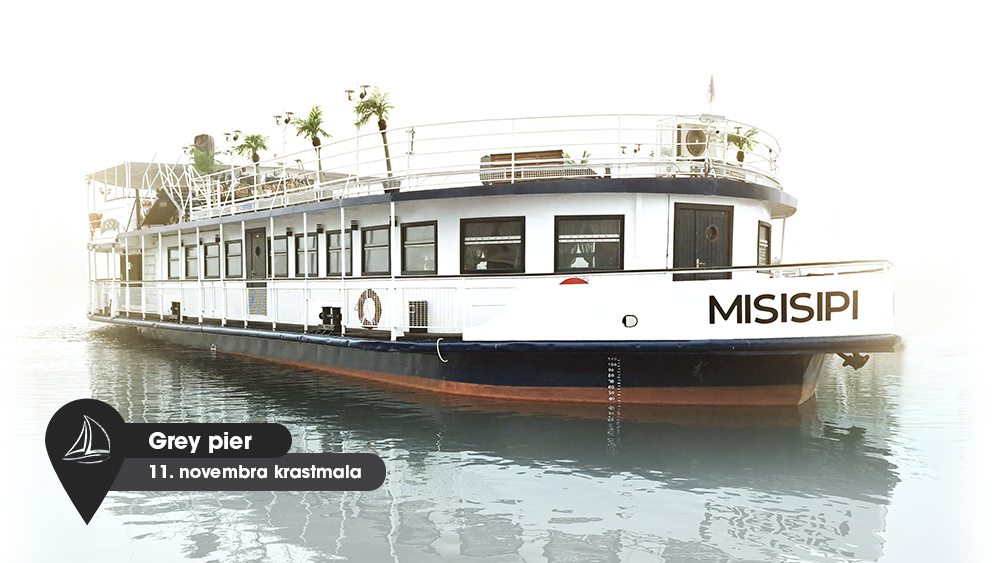River boat "MISISIPI"